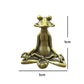 Copper Yoga Frog Figurine Taoism Zen Frog Incense Holder Brass Craft Collection Statuette Tea Pet Feng Shui Ornament Home Decor