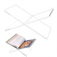 Acrylic Reading Bookshelf, Magazine Book Tray Rack, Creative Desktop Album X-shaped Display Rack