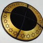 PRINTED SUEDE LEATHER KIPPAH JEWISH KIPPAH LEATHER YARMULKE KIPPAH