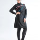 3PCS/Set Plus Size Burkini Muslim Swimwear Swimsuit Women Hijab Swimwear Islamic Swimsuit Bathing Suit Women