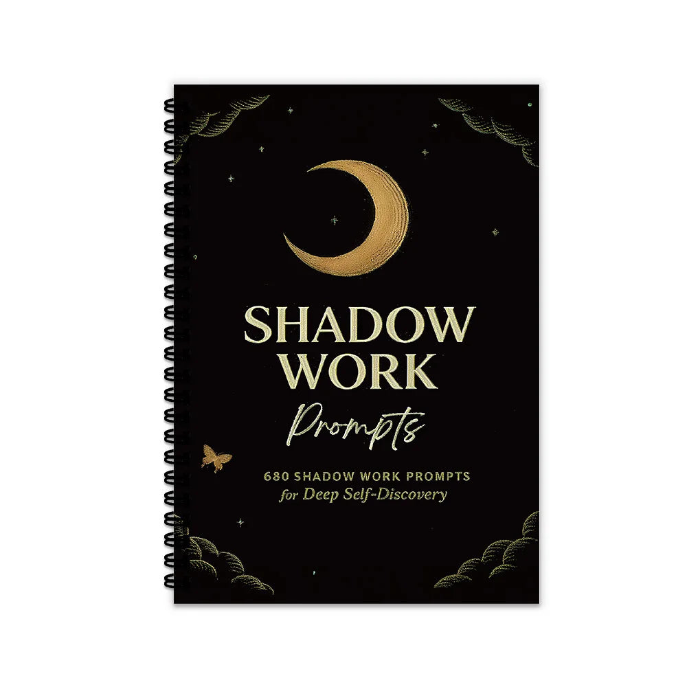 1PC Shadow Work Journal, Mental Health & Emotional Healing Workbook for Anxiety, Self-Therapy, Spiral Bound Daily Reflection Not