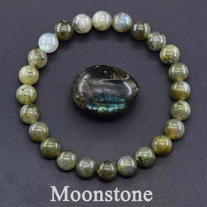 6/8mm Reiki Blue Apatite Bead Bracelet Men Women Natural Stone Blood Circulation Stimulate Enthusiasm Health Care Couple Jewelry