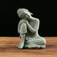 Office Table 9.84inch Buddha Statue Resin Large Meditation Buddha Buddha Figurine for Living Room