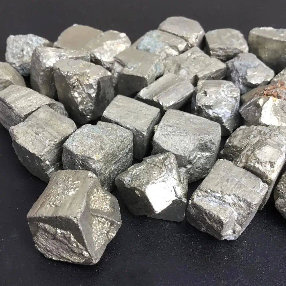 Natural High Density Cubic Pyrite Stone, Rough Gold, Irregular Ore Mineral, Teaching Specimen, Gemstone Ornaments
