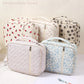 Large Bible Cover Case For Women Quilted Bible Bag Floral Bible Storage Bags With Zipper Pocket And Handle Bible Study Supplies