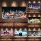 Holy City Mecca Islamic Sacred Landscape Muslim Mosque Canvas Paintings Poster and Print Wall Art Pictures for Living Home Decor
