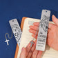 The Lion King Bookmark with Cross Pendant ,Bible Verse Inspirational Religious Gift, Christian for Reading Lovers Book Accessory