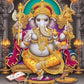 India Hindu God Ganesha Temple Elephant Poster God Series Religion Canvas Painting Print Wall Art Picture Living Room Decor