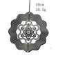 Metatron Cube Wind Spinner Archangel Sacred Geometry Amulet Religious Spiritual Meditation Hanging Decor Rotating Wind Catcher