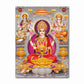India Hindu Golden Ganesha Temple Poster Shiva Parvati Painting Canvas Prints Elephant God Religion Picture Room Hoom Wall Decor
