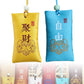 Lucky Spiritual Salt Pouch Spiritual Salt with Sachet Buddhist Spiritual Salt Pouch Necklace Amulet Blessing Sachets Pendant
