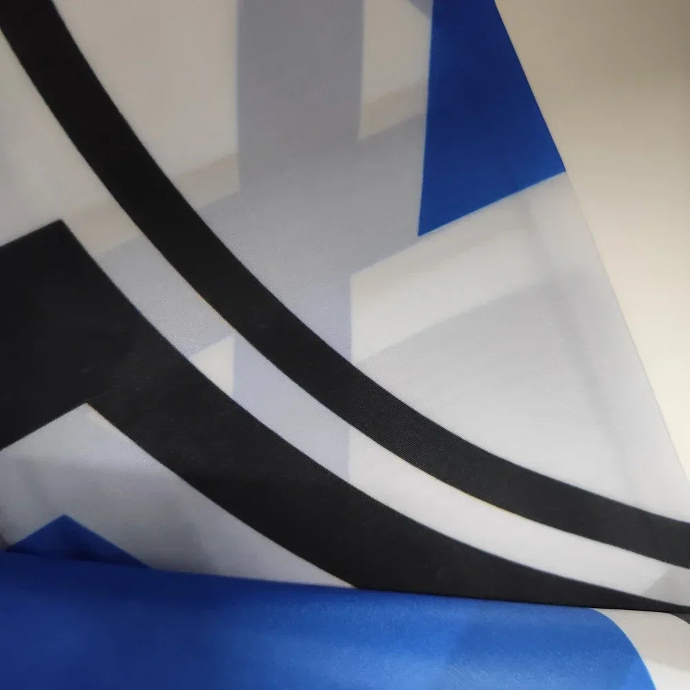 Israel Cross Cultural Flag - 90x150cm Premium Polyester Banner - Durable Home Decor for Jewish Holidays Wall Hanging Celebration