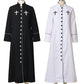 Medieval Priest Costume Catholic Church Religious Roman Retro Pope Pastor Father Mass Missionary Robe Clergy Cassock Full Sets