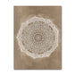 Mandala Boho Wall Art Canvas Painting Poster Print Brown for Rustic Bedroom Office Home Decor Pictures Bathroom Geometry