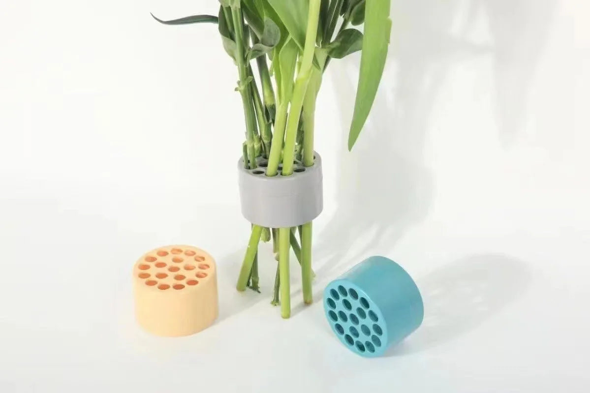 2Pcs Spiral Ikebana Stem Holder for Flowers -Floral Grid for Vase - Bloom Shaper- Flower Frogs for Arrangements Vase