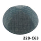 GIU 19cm Jewish Jean Denim Kippo Hats Caps Skullies Beaniest Kipa Yarmulke Kippah Dome For Wedding And Events