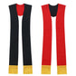Clergy Stole Church Overlay Double Sided Cross Gold Tassels Scarf for Priest Choir