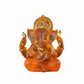 Elephant Deity Statue Statue Colored Glaze Effect Indian Elephant God Idol Resin Elephant Deity Statue Statue High-Quality