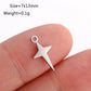 5PCS/Lot Celestial Mini Star Charms Stainless Steel Pentagram/Astral/Meteor/Moon Pendant DIY for Earring Bracelet Jewelry Making