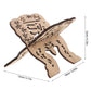 Wooden Reading Stand for Books Music Scores Bible Quran Desktop Book Holder Home Office Temple Library Use Elegant Book Stand
