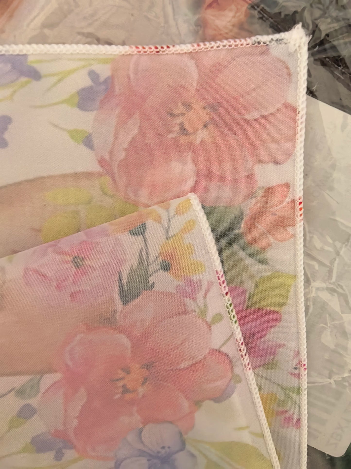 Passover Polyester Floral Challah Cover Jewish Holiday Decor Reusable Kitchen  Dining Matzo Cover Cloth Passover Decorations