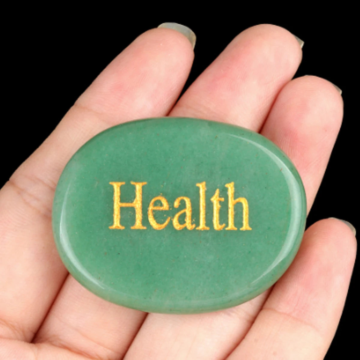 35x45mm Thumb Worry Stones Oval Massage Quartz Healing Crystal Chakra Energy Therapy Meditation Spiritual Natural Gemstone Decor