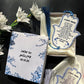 All Box Custom10pcs White Hanging Acrylic Prayer Cards,Hamsa Hebrew Card,Keychain Lyric A Hymn of Thanks Prayer,Wedding Souvenir
