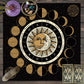 1pc Tarot card tablecloth, twelve constellations divination, starry sky altar cloth, Tarot card game decoration tablecloth