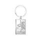 Dawapara Tarot Cards Keychains Stainless Steel Vintage Amulet Good Luck The Major Arcana Keyring Wiccan Jewelry