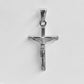 Jesus Cross 18k Gold Plated Stainless Steel Pendant Necklace For Men Unisex Religious Waterproof  Jewelry Accessories