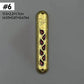Jewish Mezuzah Case Cover Home Blessing Door Ornaments Delicate Enamel Flowers Embellished Crafts Jewish Traditional Holy Gifts