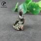 Exquisite Pure Copper Buddha Ornaments Trumpet Home Decoration Shakyamuni Brass Car Statues Bronze Buddha Figurines Gifts