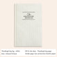 A5 Cloth Notebook Gratitude Book English Self Care Diary Daily Planner for Positive Mindfulness Practice