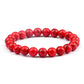 6/8/10MM Natural Stone Bracelet Red Pine Stone Prayer Beaded Bracelet Rosary Meditation Bracelets Men Women Yoga Jewelry Pulsera