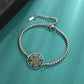 Metatron Cube Bracelet Women's Stainless Steel Archangel Day Bracelet Men's Fashion Sacred Geometry Amulet Jewelry Gift