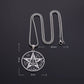 Witchcraft Pentagram Necklace Stainless Steel Men\\\\'s Jewish Hebrew Tetragrammaton Solomon Pendant  Amulet Jewelry