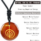 Hot Natural Crystal Quartz Cho Ku Rei Reiki Energy Symbol Pendant Ancient Spiritual Healing Necklaces Pendants Women Man Jewelry