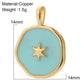 Bohemian Star Sun Moon Charms for Jewelry Making Cute Enamel Planet Gold Color Diy Earrings Necklace Bracelet High Quality