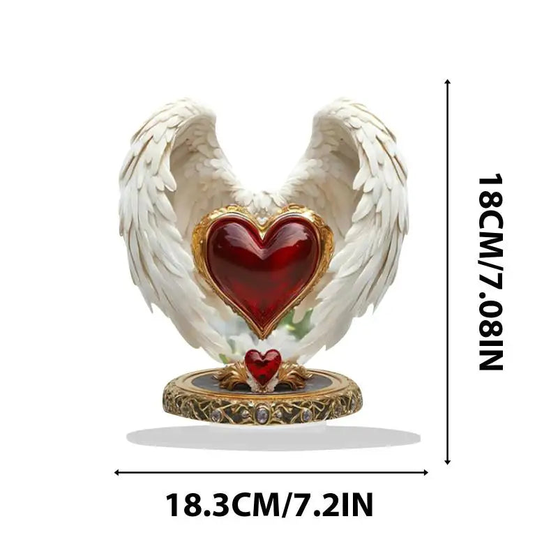 Radiant Praying Angel Statue  A Calming And Warm Desktop Decoration The Perfect Gift For Your Home Office Or Cafe Decor