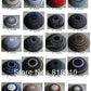 HIGH QUALITY HANDMADE KNITTED YARMULKE KIPPAH WHITE TOP PRICE PER PIECE