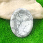 1pc 45x35mm Oval Worrystone Natural Crystal Amethysts Agate Massage Thumbtack Stone Forgetting Stone Jewelry Accessories Gifts