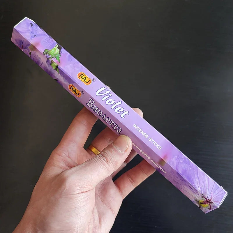 YXY Indian 20 Sticks Incense Lavender Meditation Palo Santo Jasmine Aromatherapy Household Bedroom Toilet Bathroom Tibetan Sage