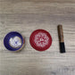 Buddhist Sound Bowls Therapy Meditation Mindfulness Yoga Ornaments Colorful Nepal Tibetan Singing Bowl Chakras Handmade Copper