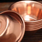 7pcs Pure Copper Tribute Bowl Brass Auspicious Luster Tibetan Bowl 11cm  Holy Water Cup Buddhist Saucer Home's Gift Decorative