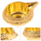 2pcs Lotus Candlestick Decorative Oil Lamp for Home Temple Buddha Worship Diwali Pooja Small Kerosene Light