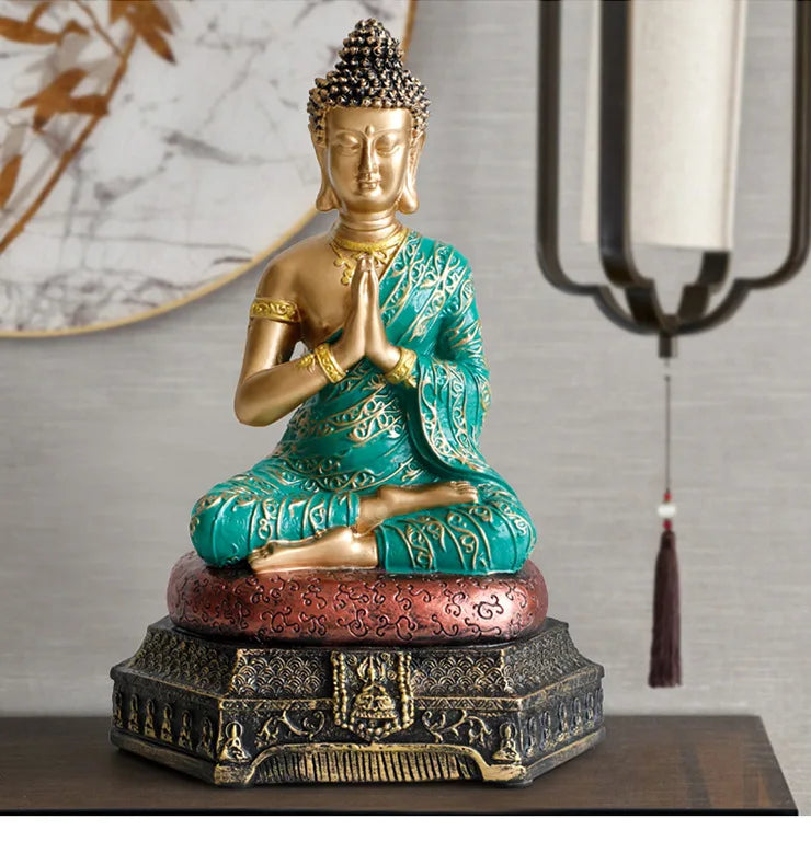 Chinese Style Buddha Ornaments Home Buddhist Halls Enshrine Furnishings Zen Home Decorations