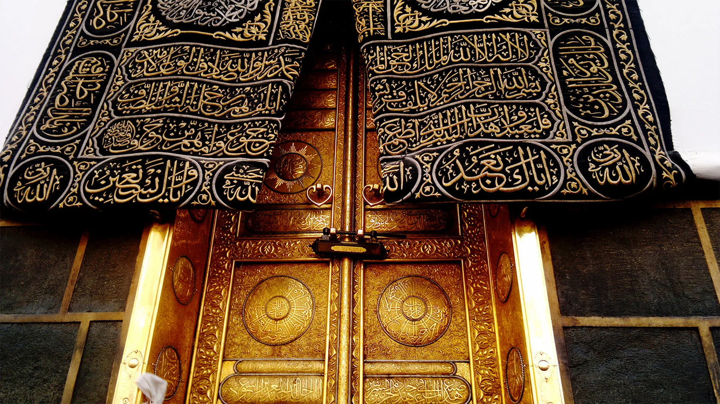 Islamic he Mosque Wall Art Canvas Prints Arbic Kaaba Al Masjid An Nabwi Islamic Canvas Poster Living Room Decor Paintings