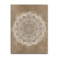 Mandala Boho Wall Art Canvas Painting Poster Print Brown for Rustic Bedroom Office Home Decor Pictures Bathroom Geometry