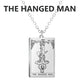 Dawapara Tarot Cards Necklace Women Stainless Steel Necklace Wealth Amulet Classic Tarot Major Arcana Divination Charm Jewelry