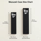 Personalized Acrylic Mezuzah Case Modern Judaica Door Blessing 3D Engraved Mezuzah for Jewish Home New Baby or Housewarming Gift